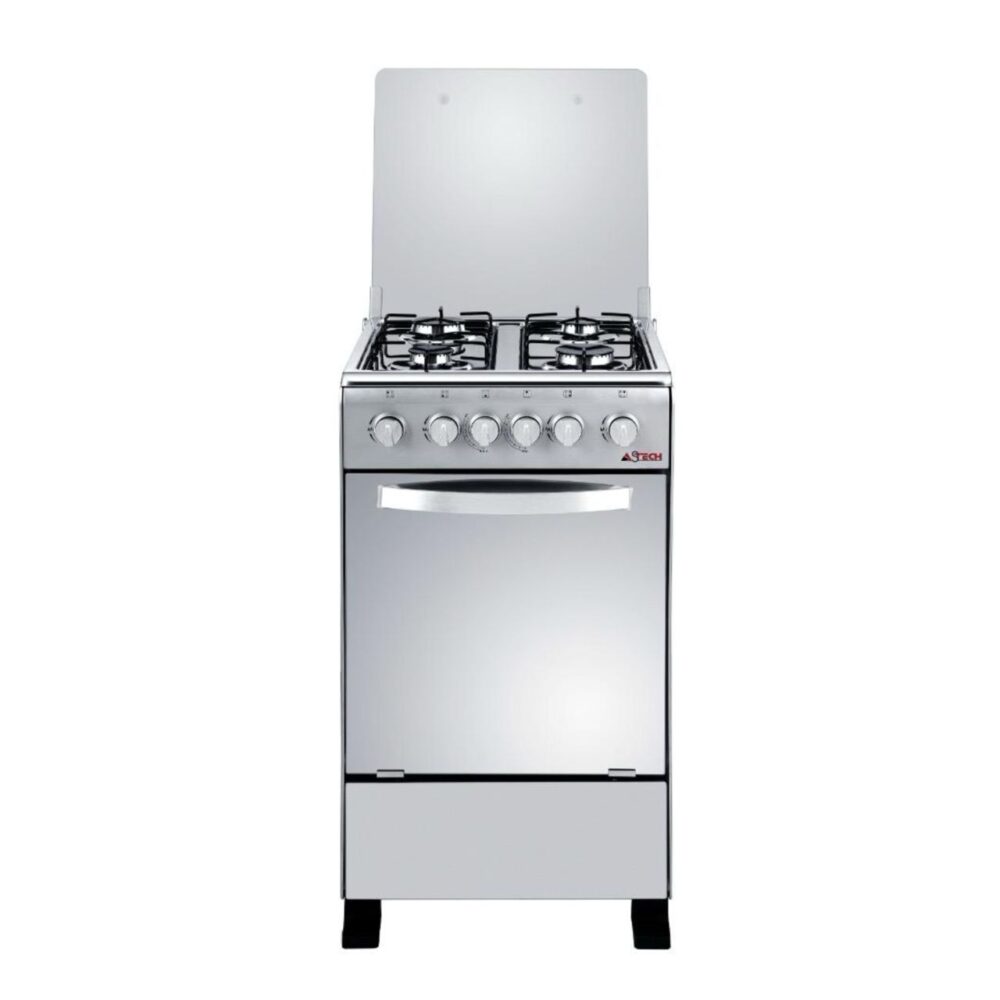 CUISINIERE ASTECH 4FEUX 50X50 INOX MIS CSI-50MS